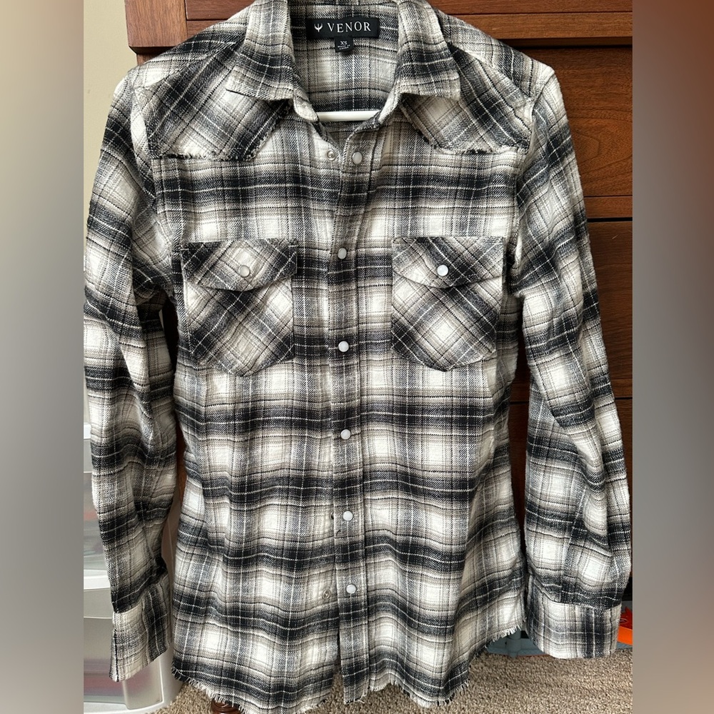 Women’s Venor Plaid Western Stule Flannel